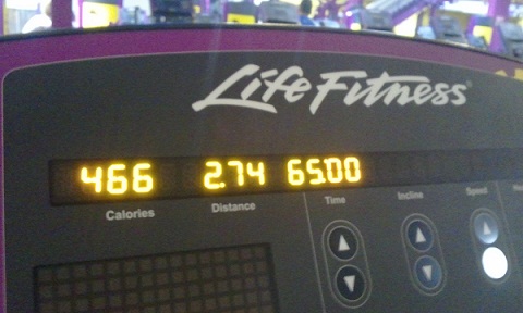 Treadmill stats